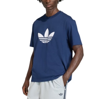 Camiseta Adidas Adicolor Trefloil Night Indigo White