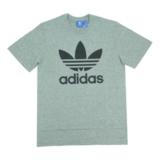 Camiseta Adidas Trefoil Cinza