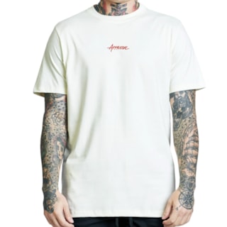 Camiseta Approve Family Bear Off White