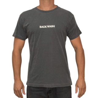 Camiseta Back Wash Estonada Sol e Mar BCKW016 Chumbo