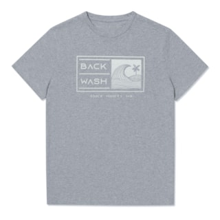 Camiseta Back Wash Since Ninety Six Cinza