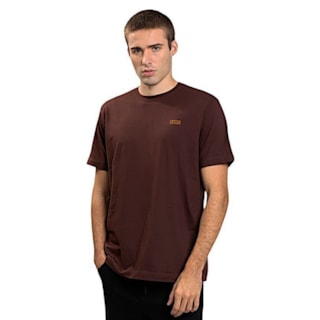 Camiseta Baw Unissex Baw Logo Marrom