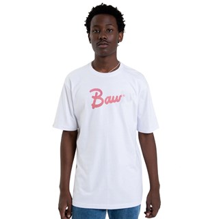 Camiseta Baw Unissex Bold Logo Branca
