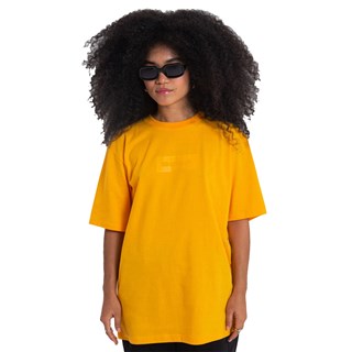 Camiseta Baw Unissex Box Amarelo