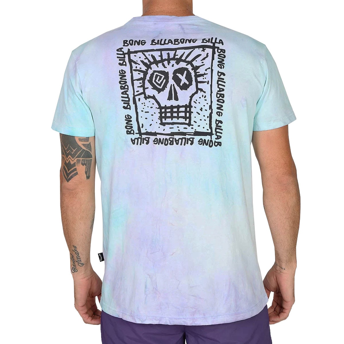 Camiseta Billabong Bad Billy Tie Dye Multi Cores os melhores
