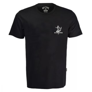 Camiseta Billabong Olas Falsas Preta