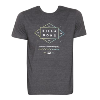 Camiseta Billabong Outfield Cinza Escuro