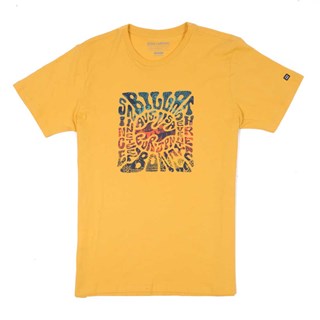 Camiseta Billabong Premium Haight Amarela