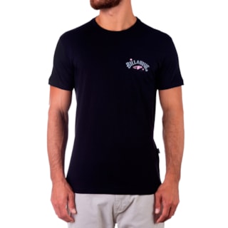 Camiseta Billabong Theme Arch III Preta