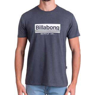 Camiseta Billabong Walled Cinza