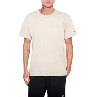 Camiseta Champion Clog Bordado Natural
