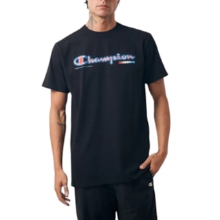 Camiseta Champion Life Heat Map Black