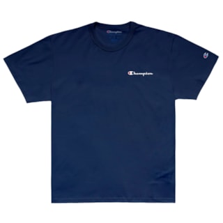 Camiseta Champion Mini Script Logo Ink Navy