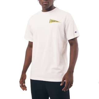 Camiseta Champion Retro Flag Off White