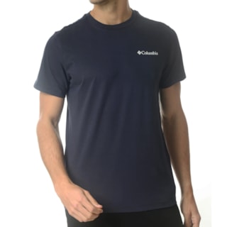 Camiseta Columbia Basic Azul 