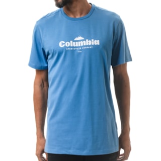 Camiseta Columbia Elevanted High Azul