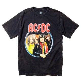 Camiseta DC AC/DC Highway T Hell Preta