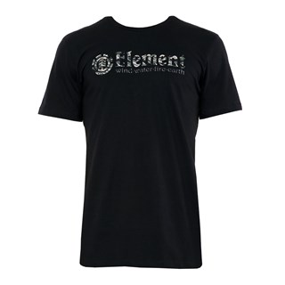 Camiseta Element Bump Preta Camo