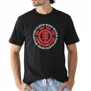 Camiseta Element E471A0847 Preta