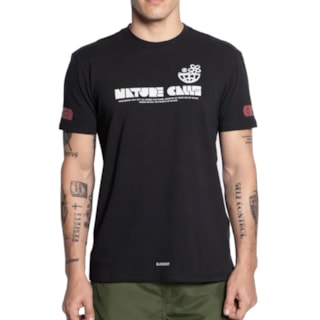 Camiseta Element Globe Preta