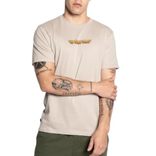 Camiseta Element Happy Camper Caqui Claro