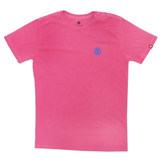 Camiseta Element Minimal Logo Rosa