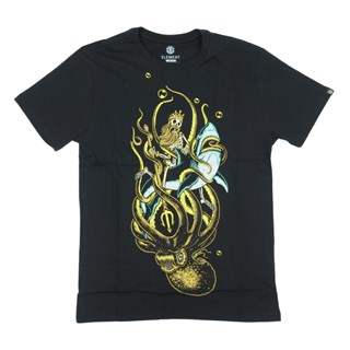 Camiseta Element Poseidon Preta