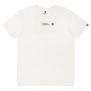 Camiseta Element Quadrant Seasons Off White