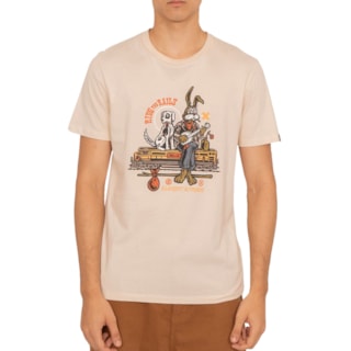 Camiseta Element Timber E471A0932 Areia