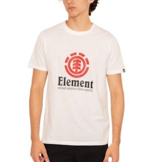 Camiseta Element Vertical Branca