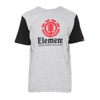 Camiseta Element Vertical Cinza
