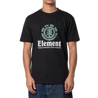 Camiseta Element Vertical Color Cinza Escuro Mescla