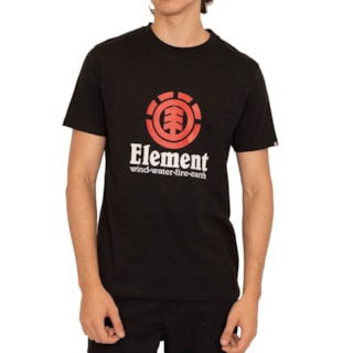 Camiseta Element Vertical Preta