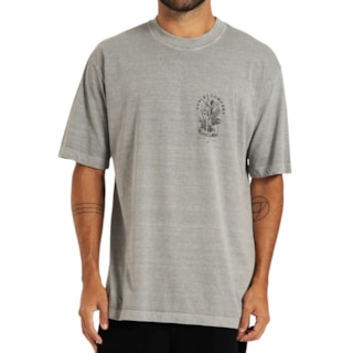 Camiseta Especial Hurley MaxFit End Off Cinza