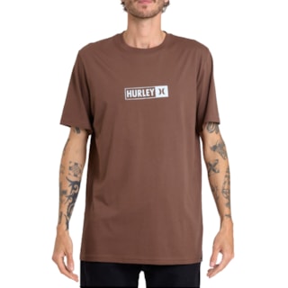 Camiseta Especial Hurley Track Marrom