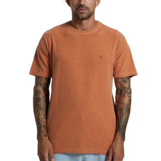 Camiseta Especial Hurley Wash Ocre