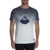 Camiseta Especial Masculina Quiksilver Degradê Azul Branco