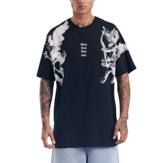Camiseta Especial MCD Mj Angelitos Preto
