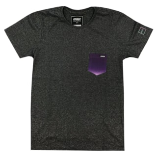 Camiseta Especial Oakley Iridium Zone Cinza Escuro