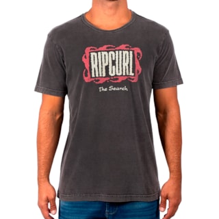 Camiseta Especial Rip Curl Mind Wave Cinza