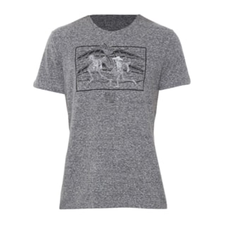 Camiseta Especial Rip Curl Surf Mood Cinza