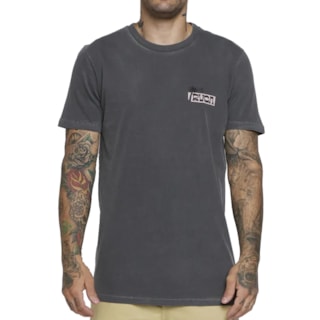 Camiseta Especial RVCA Palm Set Preta