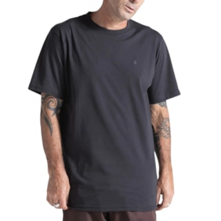 Camiseta Especial Volcom Corp Stone Preta