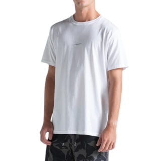 Camiseta Especial Volcom Sign Stone Branca