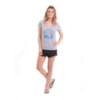 Camiseta Feminina Billabong Dream Vacation Cinza