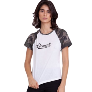 Camiseta Feminina Element Rose Camo Girl