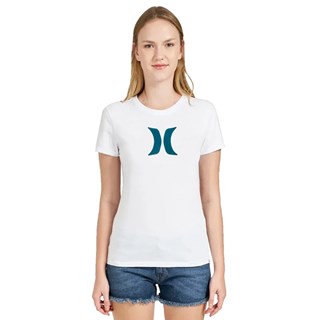 Camiseta Feminina Hurley Icon Branca