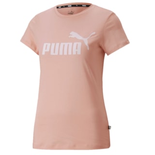 Camiseta Feminina Puma Essentials Logo Rosette