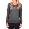 Camiseta Feminina Rip Curl Hi Desert Cinza Com Capuz