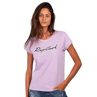 Camiseta Feminina Rip Curl Standard Tee Orchid Petal